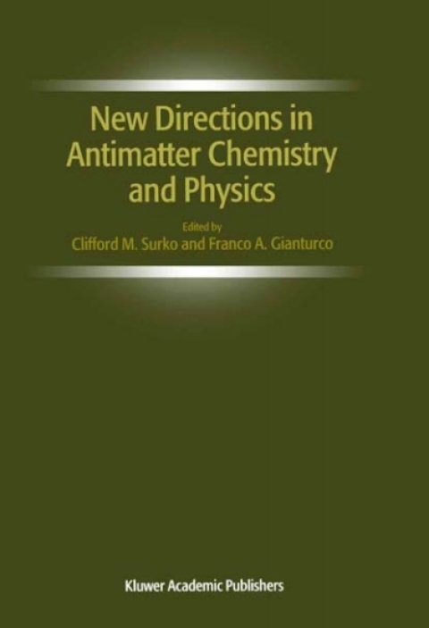 Book New Directions in Antimatter Chemistry and Physics free