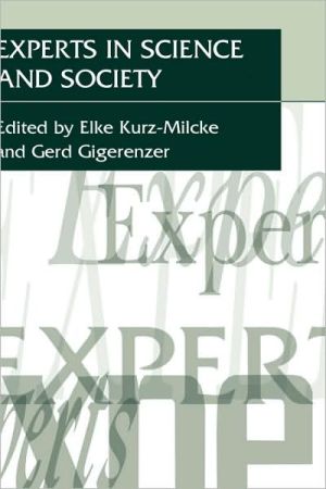 Book Experts in Science and Society free