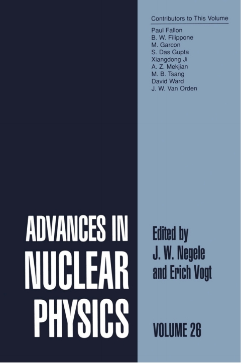 Book Advances in Nuclear Physics free