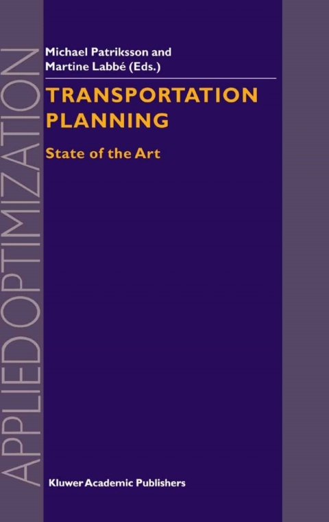 Book Transportation Planning free