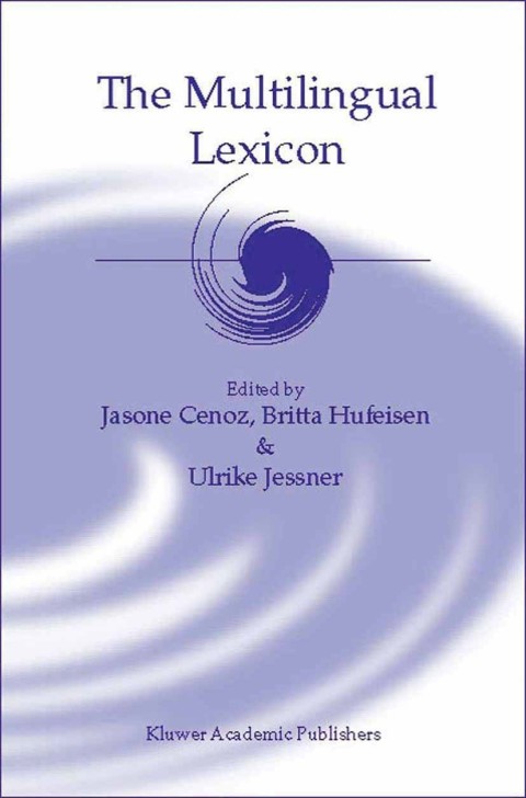 Book The Multilingual Lexicon free