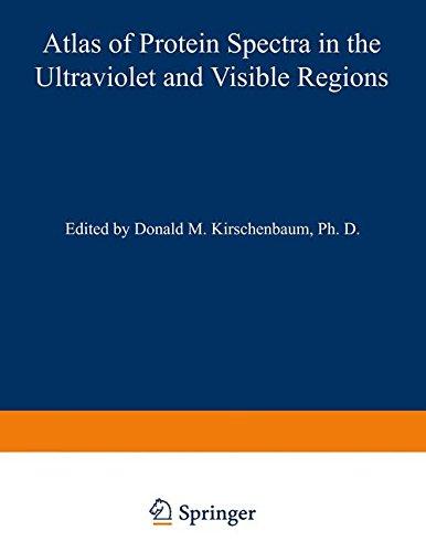 Book Atlas of Protein Spectra in the Ultraviolet and Visible Regions free