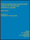Book Thermophysical Properties Research Literature Retrieval Guide 1900-1980  Vol. 2 : Inorganic Compounds free