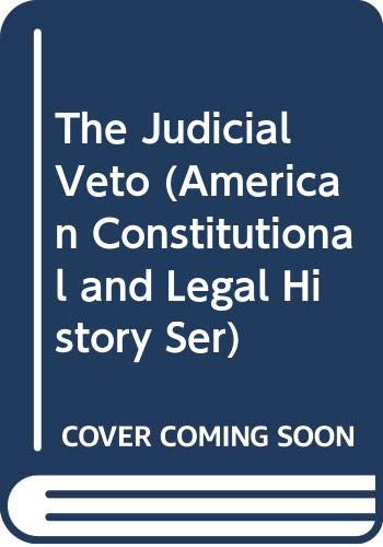 Book The Judicial Veto free