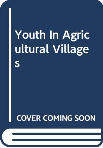 Book Youth in Agricultural Villages free