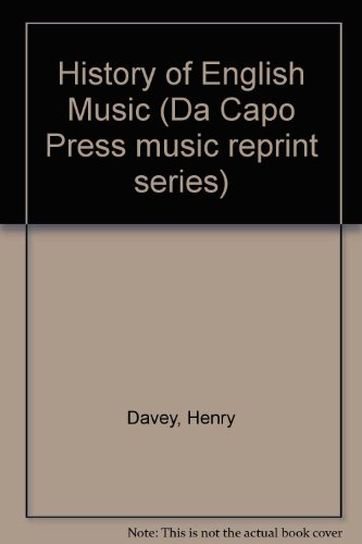 Book History Of English Music free