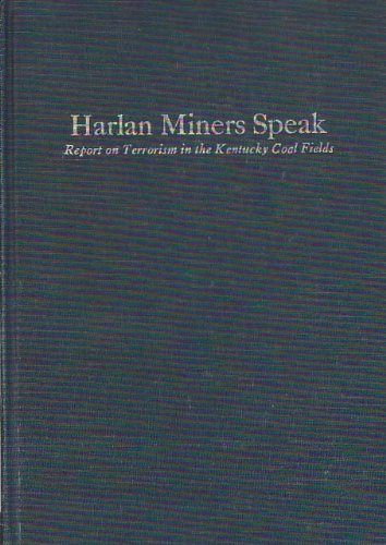 Book Harlan Miners Speak (Civil Liberties in American History) free