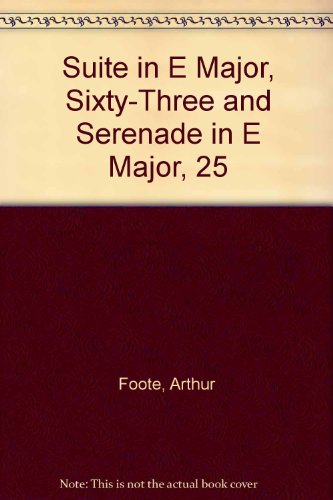 Book Suite In E Major, Op. 63 And Serenade In E Major (op. 25) free