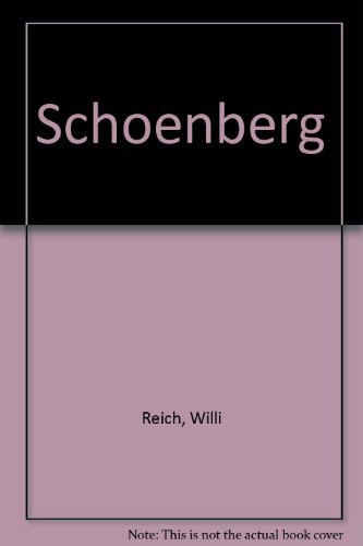 Book Schoenberg (da Capo Press Music Reprint Series) free