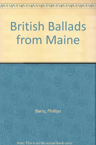 Book British Ballads From Maine free