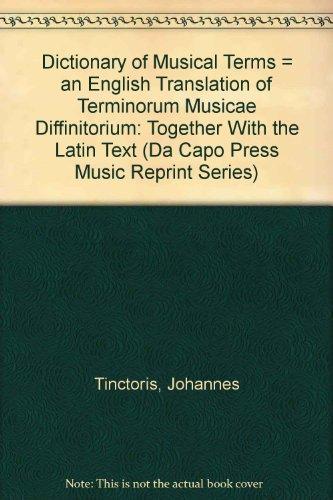 Book Dictionary Of Musical Terms (da Capo Press Music Reprint Series) free