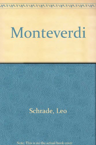 Book Monteverdi (da Capo Press Music Reprint Series) free