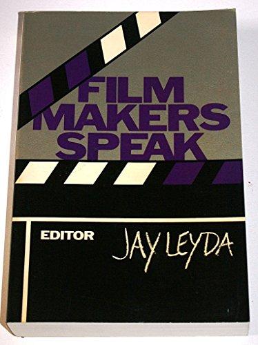 Book Film Makers Speak (voices Of Film Experience) (Da Capo Paperback) free