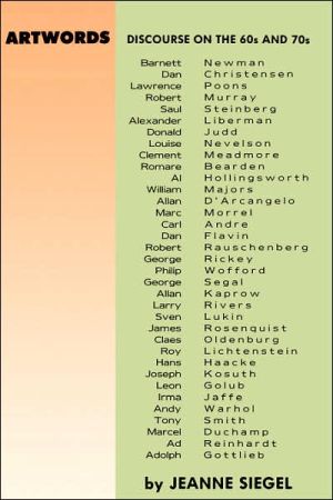 Book Artwords: Discourse On The '60s And '70s (Quality Paperbacks Series) free
