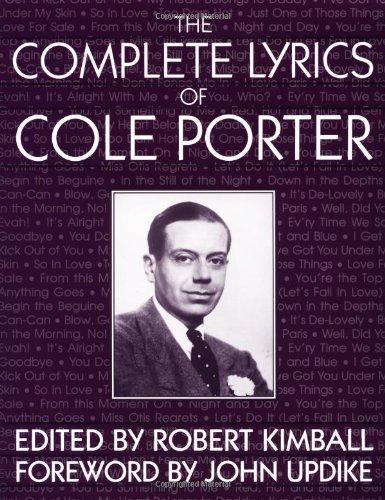 Book The Complete Lyrics Of Cole Porter free