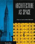 Book Architecture As Space free