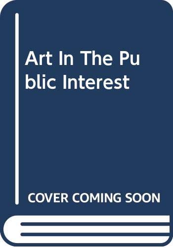 Book Art In The Public Interest free
