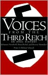 Book Voices From The Third Reich: An Oral History free