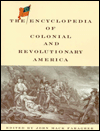 Book The Encyclopedia Of Colonial And Revolutionary America free