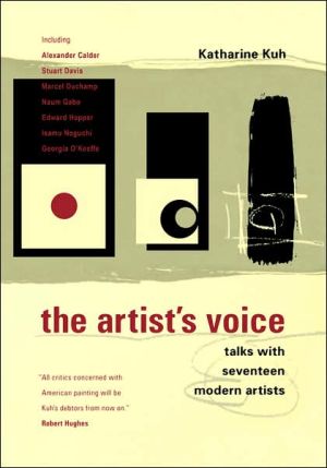 Book The Artist's Voice: Talks With Seventeen Modern Artists free