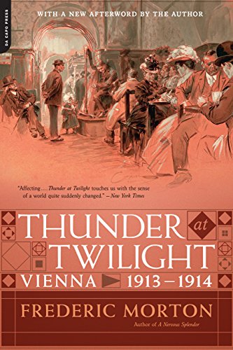 Book Thunder at Twilight: Vienna 1913/1914 free