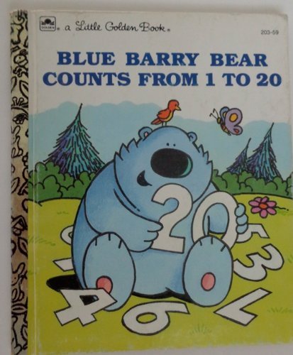 Book Blue Barry bear counts from 1 to 20 (A Little golden book) free