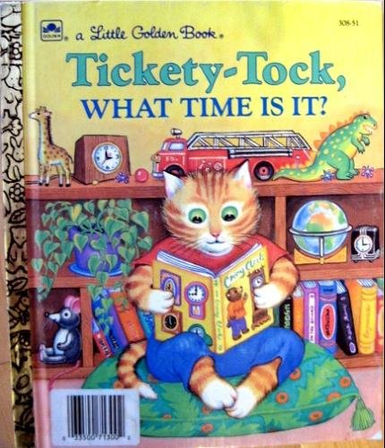 Book Tickety-Tock What Time Is It  (A Little Golden Book) free