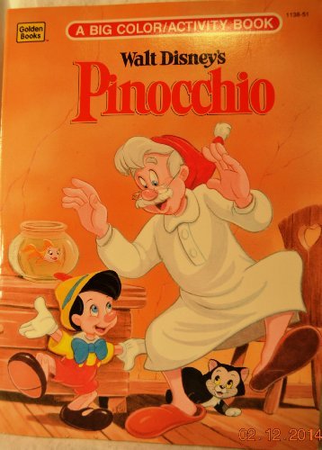 Book Walt Disney's Pinocchio (A Big Coloring Book) free