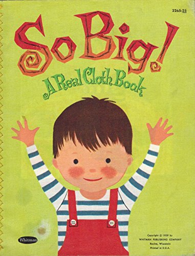 Book So Big! A Real Cloth Book (Nontoxic Baby's First Book Wipes Clean ) free
