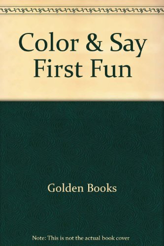 Book Color & Say First Fun free