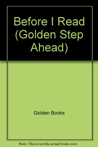 Book Before I Read (Golden Step Ahead) free