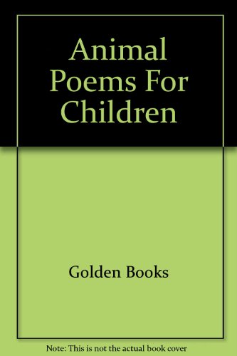 Book Animal Poems For Children free