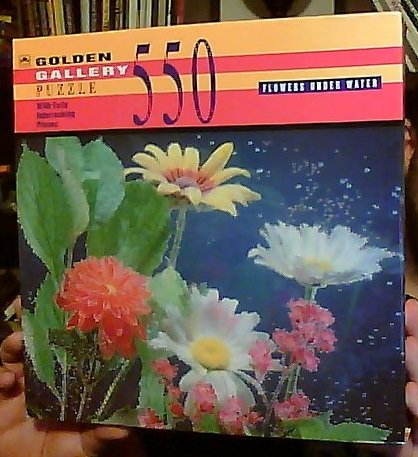 Book Golden Gallery Puzzle 550 Pieces: Flowers Under Water free
