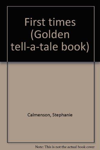 Book First times (Golden tell-a-tale book) free