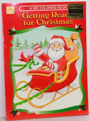 Book Getting Ready For Christmas- A Big Coloring Book free
