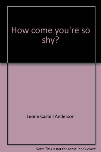Book How come you're so shy? (A Big little golden book) free