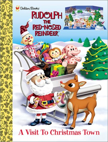 Book Rudolph The Red-nosed Reindeer: A Visit To Christmastown Press-out Figures (a Punch & Play Book) free