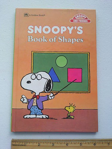 Book Snoopy's Bk Of Shapes Concept (Snoopy and friends) free