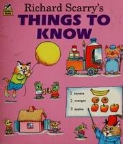 Book Things To Know (Little Look-Look) free
