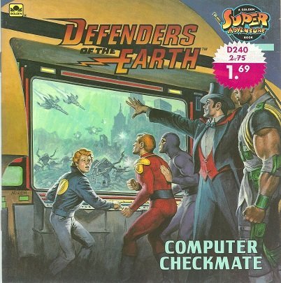 Book Defenders of the Earth: Computer Checkmate (Golden Super Adventure Book) free