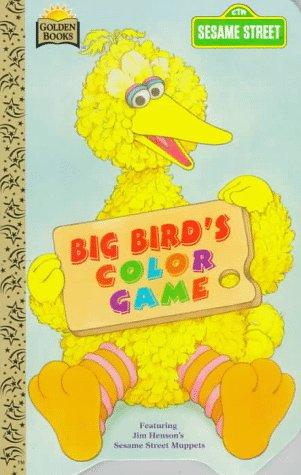 Book Big Bird's Color Game (Golden Sturdy Shape Book / Sesame Street) free Book Big Bird's Color Game (Golden Sturdy Shape Book / Sesame Street) free