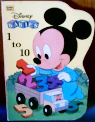 Book Disney Babies 1 to 10 (A Golden Sturdy Shape Book) free