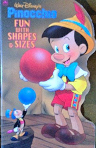 Book Walt Disney's Pinocchio: Fun With Shapes & Sizes (Golden Books) free