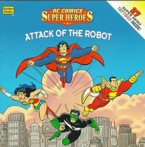 Book DC Sprhero/Atck Robot\Bk Tatoo (Golden Books) free