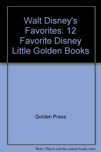 Book Walt Disney's Favorites: 12 Favorite Disney Little Golden Books free