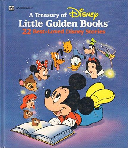 Book A Treasury of Disney Little Golden Books: 22 Best-Loved Disney Stories free