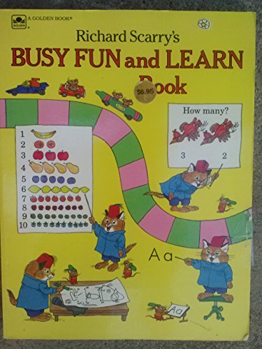 Book Richard Scarry's Busy Fun and Learn Book free