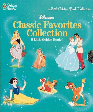 Book Slip Cased Set - 6 Disney Classic Little Golden Books free