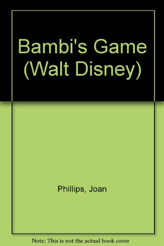 Book Bambi's Game (WALT DISNEY) free