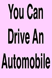 Book You Can Drive an Automobile free